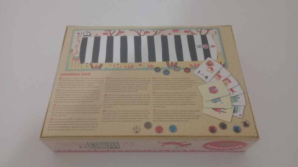 Savannah Café - Jogo de Tabuleiro