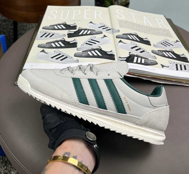 !SALE! Adidas SL 72 Noah Light Grey Green Premium 41 42 43 44 45 кросівки сл72