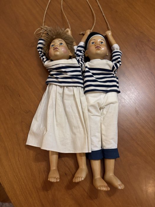 Bonecos de ceramica de pendurar