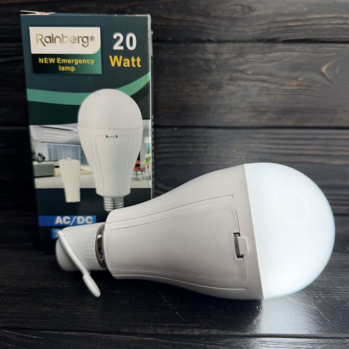 ‼️Лампочка Аккумулярна 30Ват+ тайп си Аварійна коли немає світла ‼️