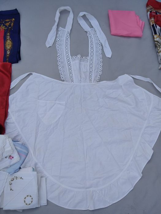 Школьный фартух фартук шарф носовые платки  СССР