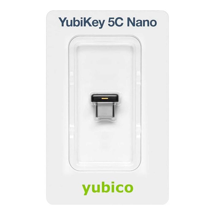 Ключ безпеки YubiKey 5C Nano, USB-C, Yubico