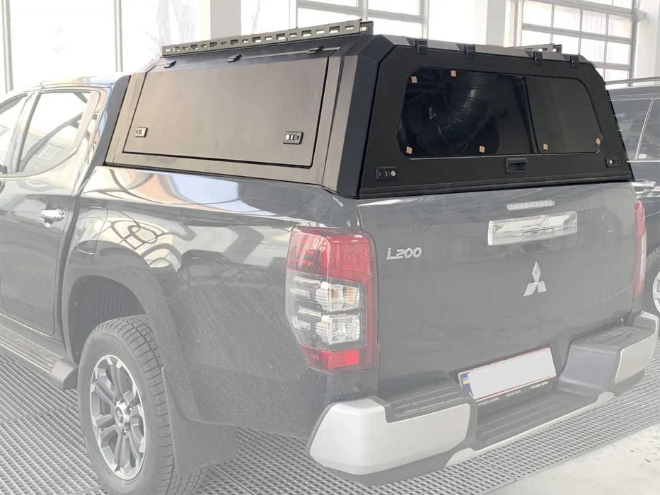 Кунг на Mitsubishi L200 2015-2024 металевий алюміній