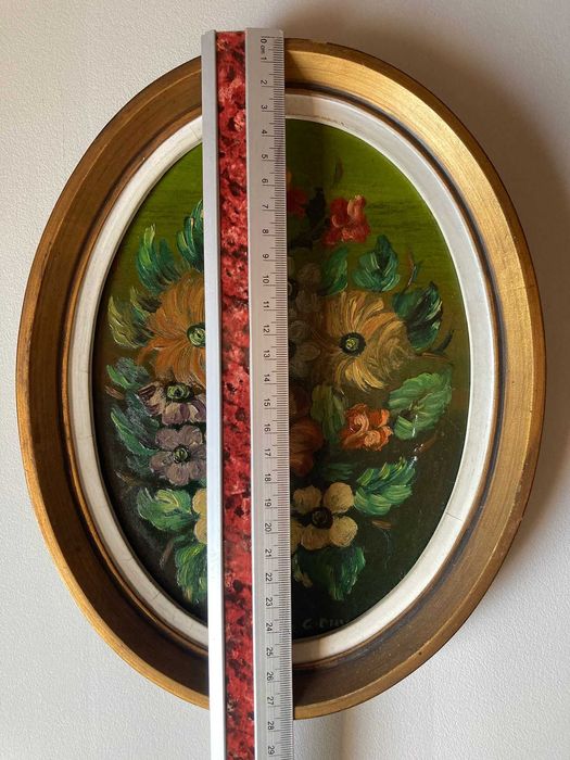 Quadro com Flores (~27.5 x 21.5cm)