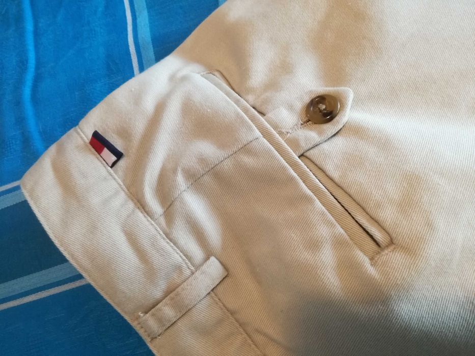 Calças de pinças tradicionais Tommy Hilfiger