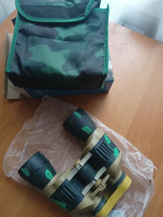 Дитячий бінокль Binoculars B-750 з чохлом камуфляжним