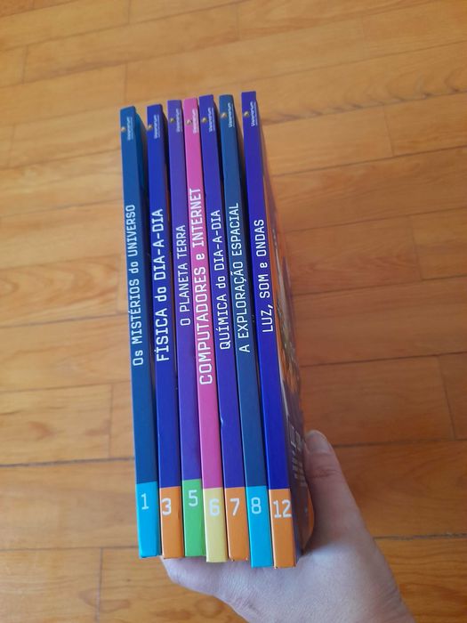 Livros da Coleção Odisseia da Ciência- Enciclopédia Multimédia