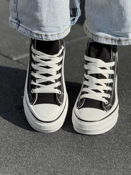 Converse All star Platform конверси на платформі ТОП якість НАЛОЖКА
