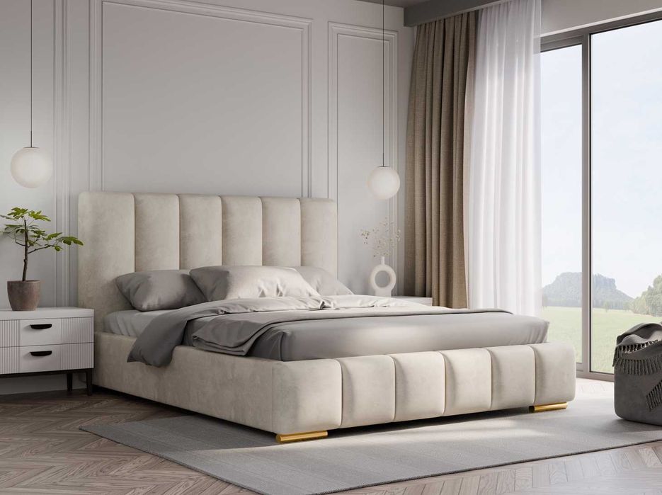 Łóżko tapicerowane BUENO 120x200, 140x200, 160x200, 180x200, 200x200