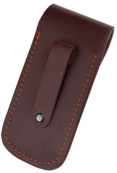 pokrowiec na nóż składany skóra skórzany do paska N-996X