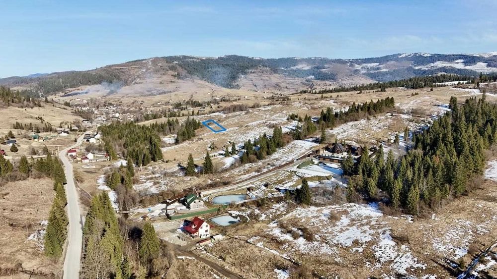 с.Волосянка 1 ГА за 3,7 км від GORO Mountain Resort | Панорамний вид на гори