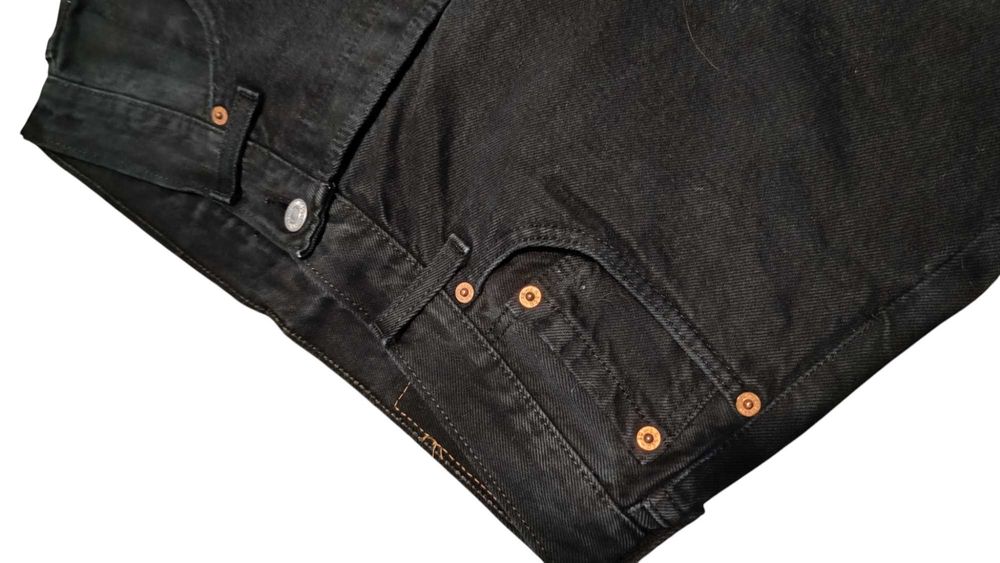 Levi's 501 Original Fit Jeans – Czarne – W33 L34