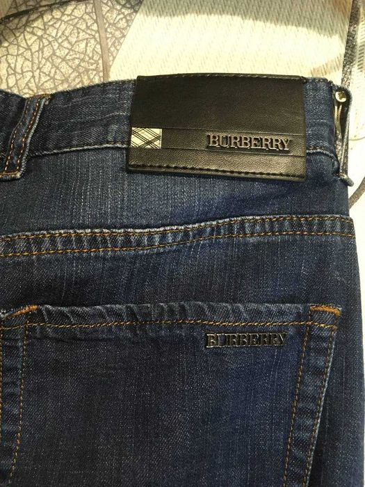 Джинсы Burberry (Синие)