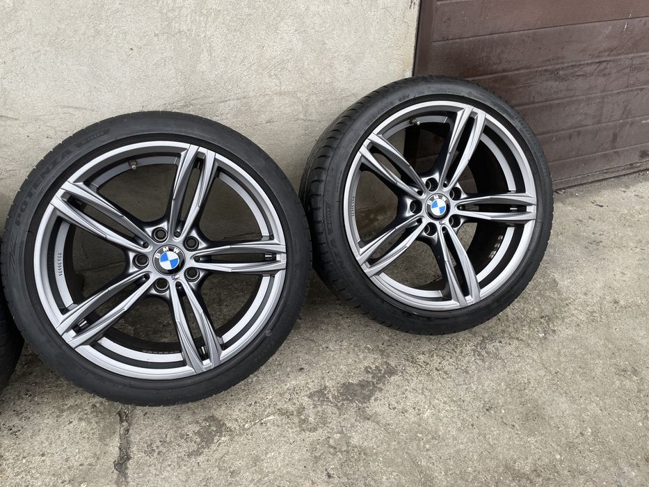 (203)Koła, Felgi 5x120 19” Do BMW, Grafit, Bridgestone