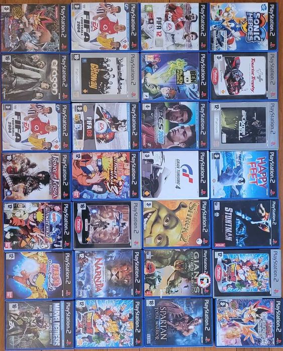 Jogos PlayStation 2 - venda individual e em bundle
