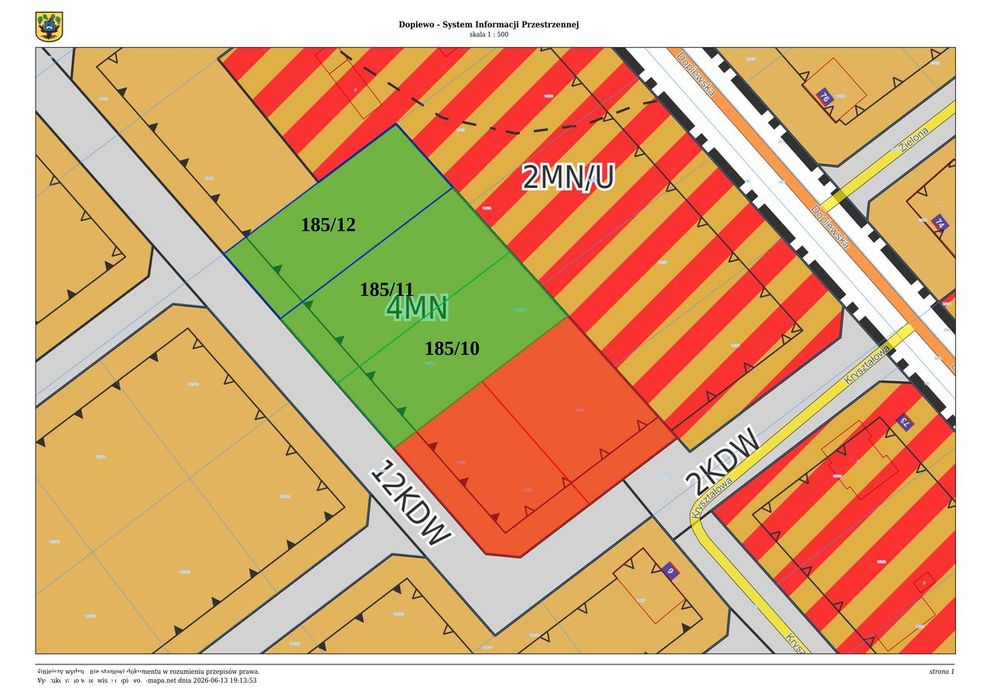 Konarzewo 845m² | MPZP | BEZ PROWIZJI