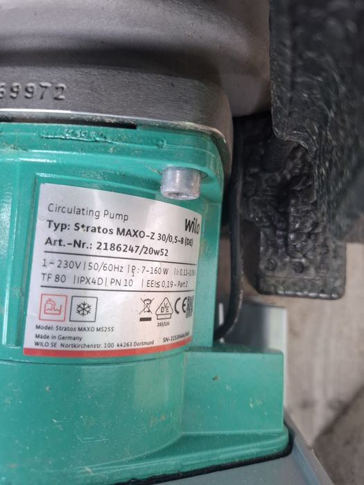 pompa cyrkulacyjna wilo stratos maxo-z30/0,5-8(de)