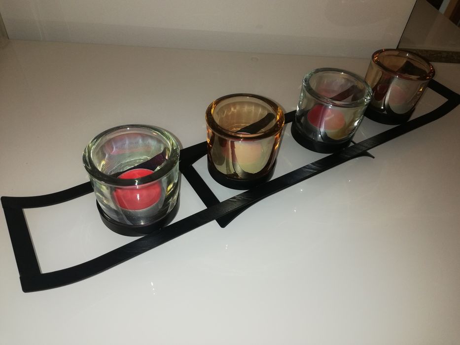 Suporte para velas Espaço Casa