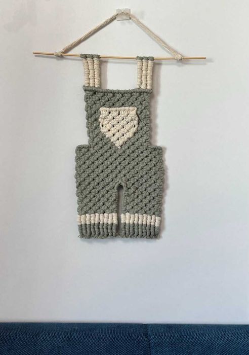 Spodnie Spodenki kolor chaki bawełna