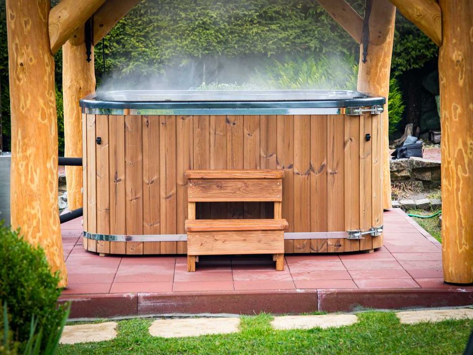 Wanna SPA akrylowa JACUZZI ogrodowe 204x204cm hydro POLSKI PRODUCENT