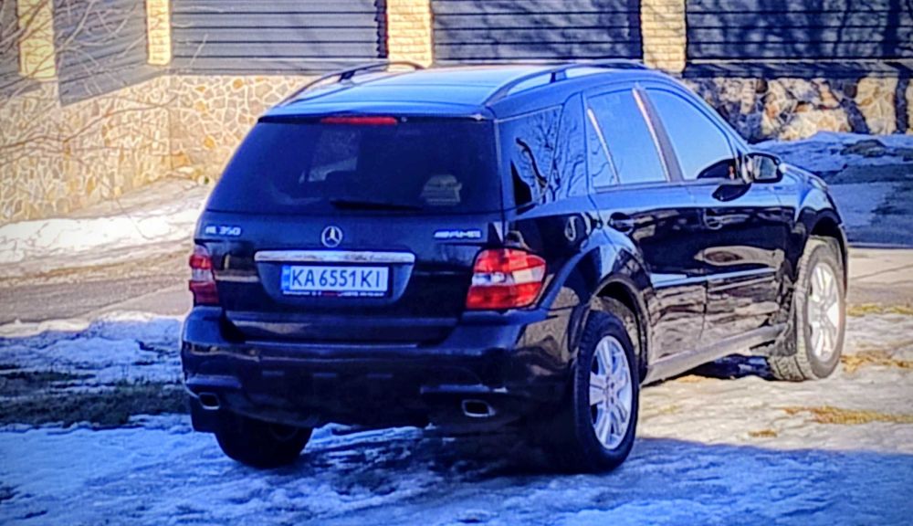 Мерседес ML35 AMG. Газ- бензин
