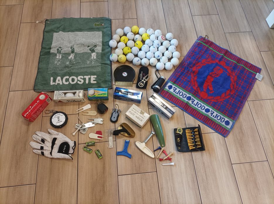 Piłeczki do golfa gadżety kije