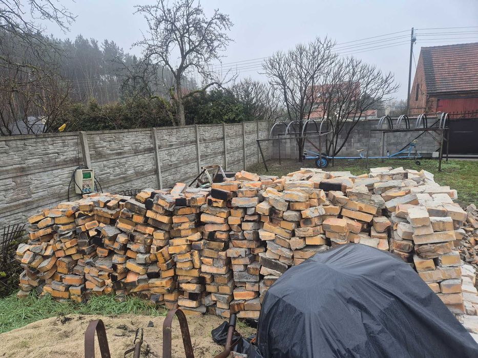 Oddam za darmo gruz, cegły klinkier