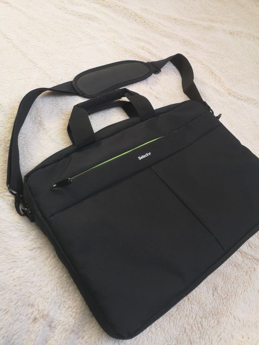 Torba na laptopa na ramię a4 z kieszeniami