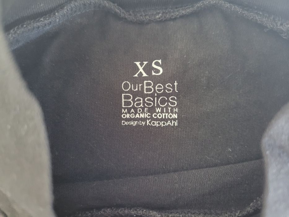 damska koszulka czarna XS Kappahl