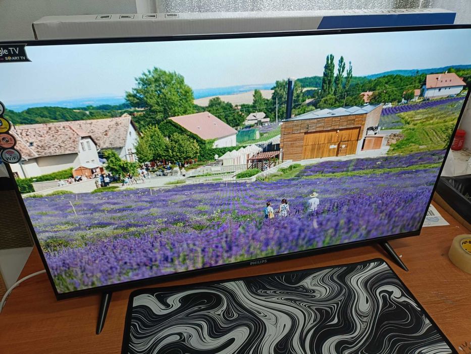 Smart TV 45" Голосовий пульт чистий Android 15