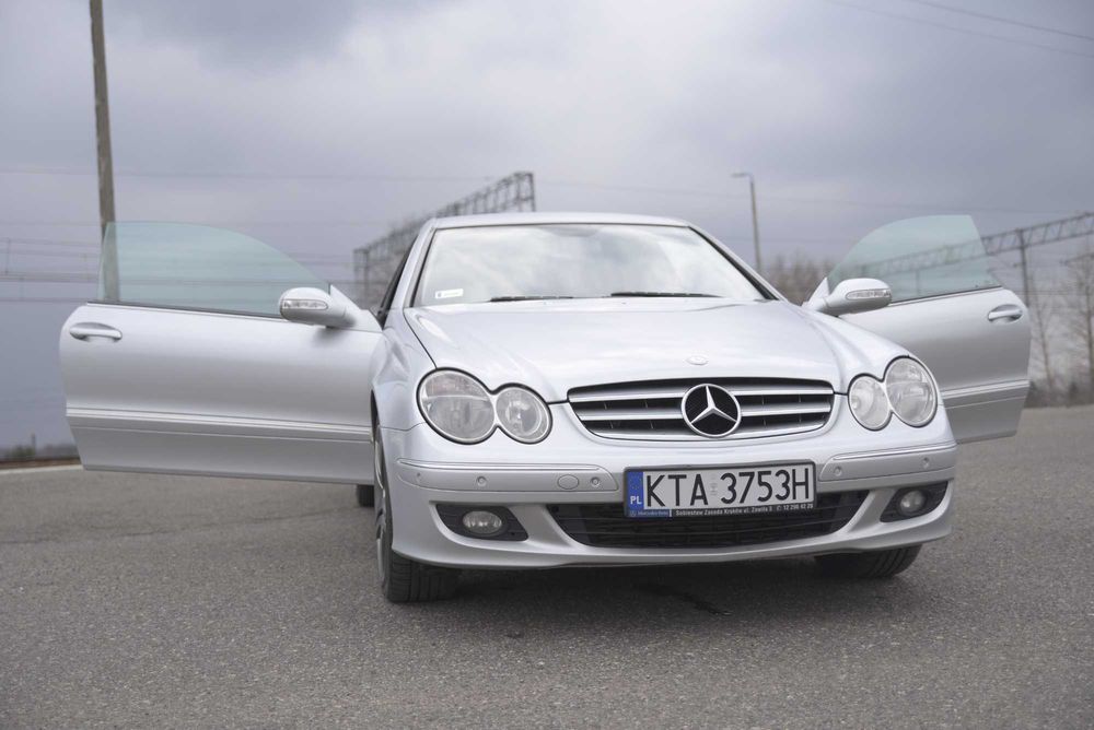 Mercedes CLK 200 rok 2007 benz + LPG 163 km