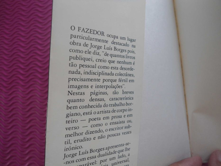 O Fazedor por Jorge Luís Borges