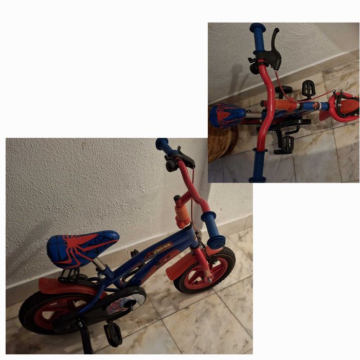 Bicicleta do spider e chico