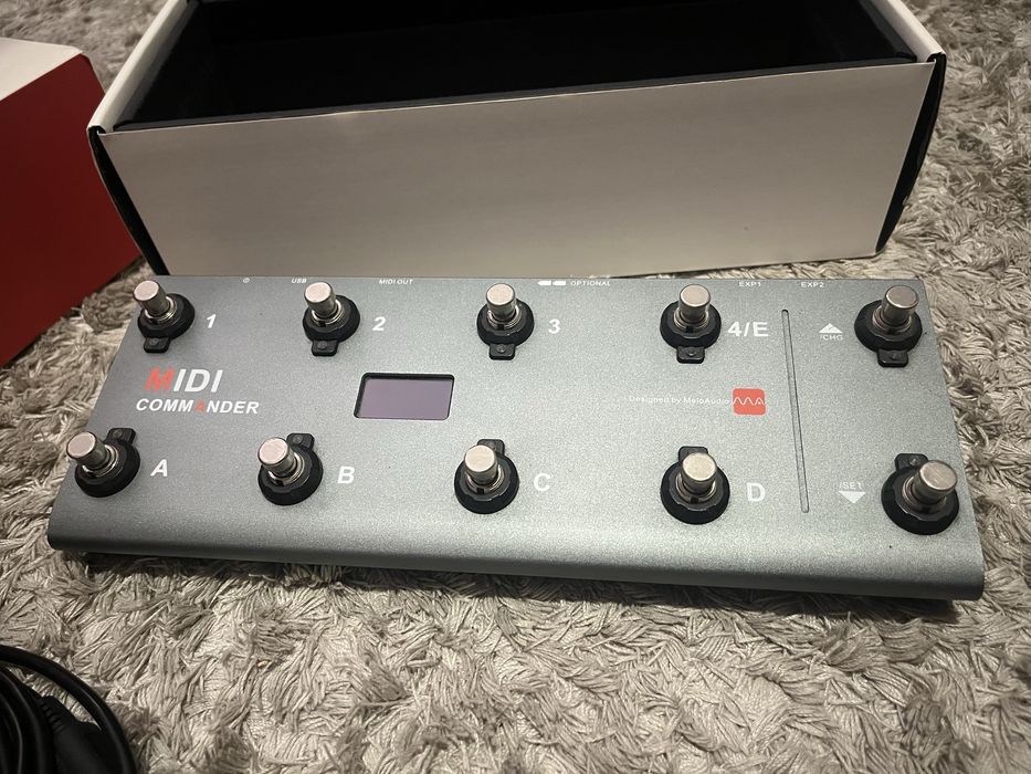 Midi pedal controller