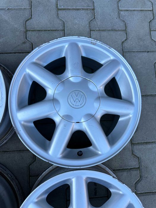 4x100 6j x 14" et45 VW OE Polo golf 3 alufelgi komplet