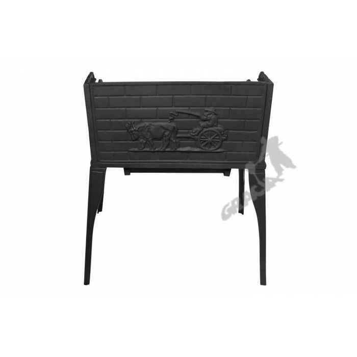Grill żeliwny rodzinny - 4 wysokości od 31 cm do 113 cm, same żeliwo