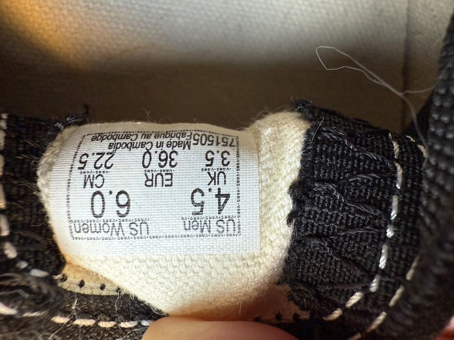 Buty Vans nowe czarne