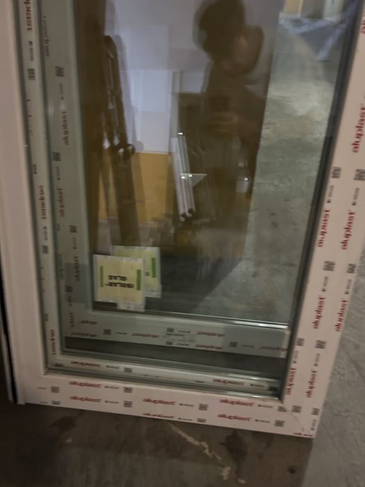 Portas de correr em PVC Vidro DUPLO
