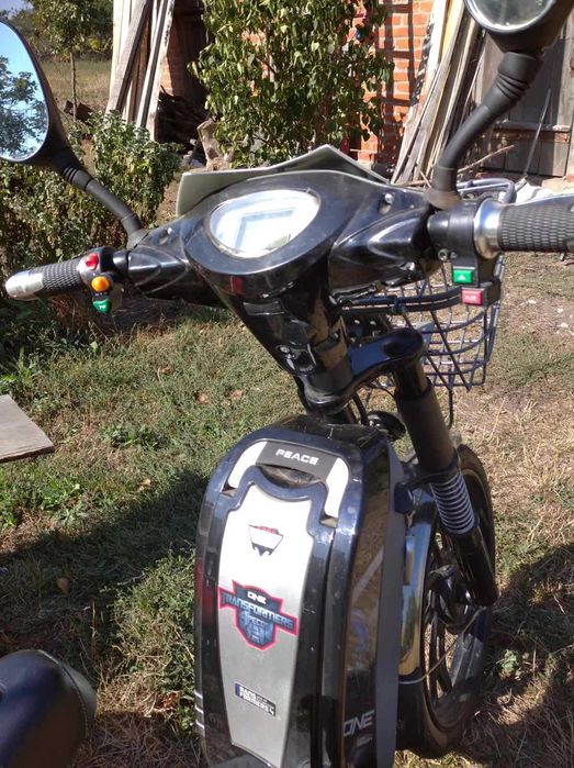 Електро велосипед (Електро скутер) вантажний Вольта Практик, 1000W 60V