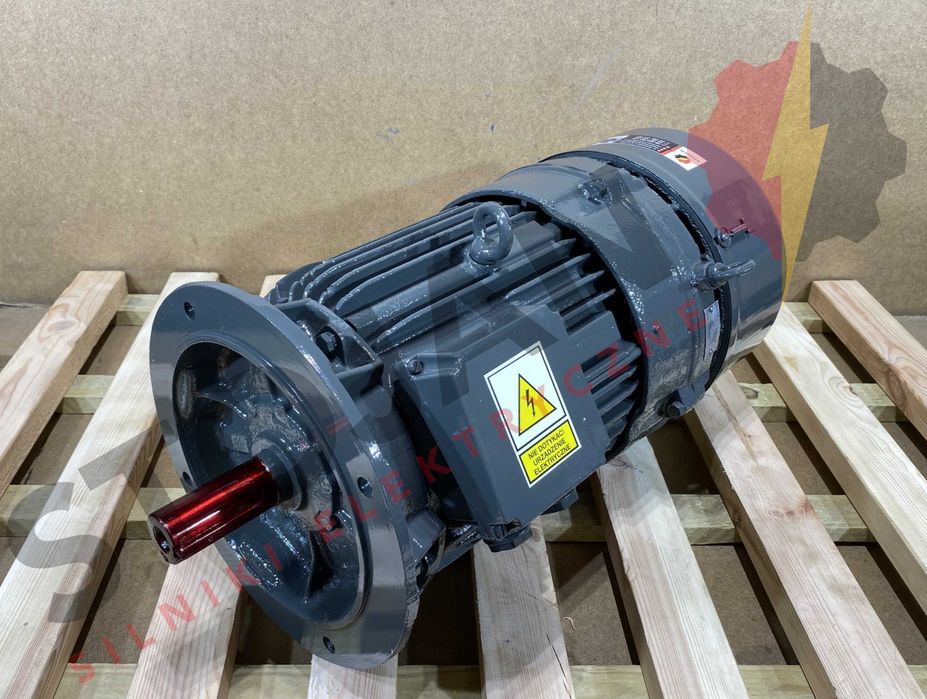 silnik elektryczny 4kW 960obr. 3fazowy HAMULEC INDUKTA