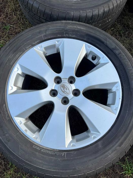 Felgi 17 5x100 Subaru Forester Impreza Legacy Outback XV ET48 Oryginalne Alufelgi