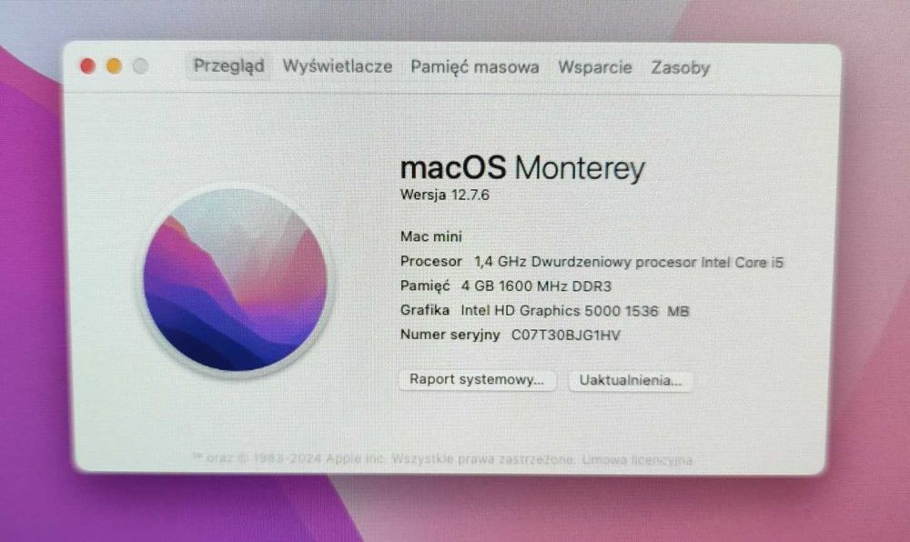 Mac Mini 7,1 A1347 EMC2840 Late 2014