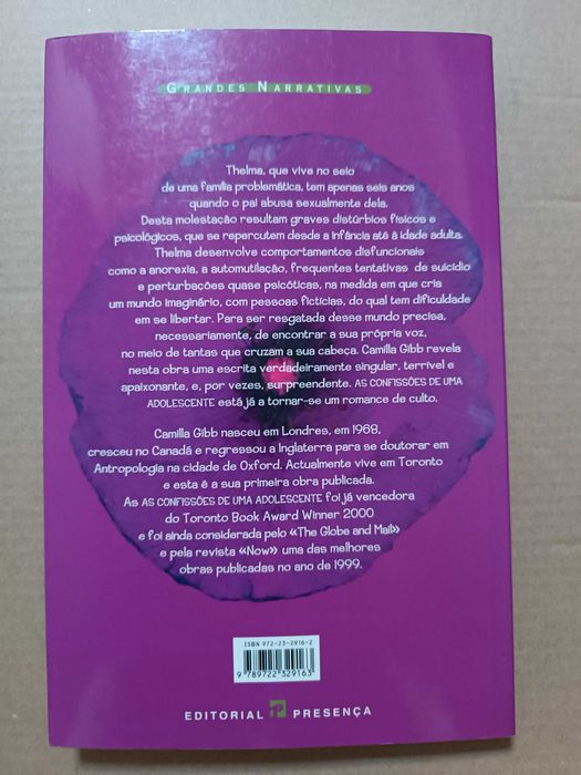 As Confissões de Uma Adolescente - Camilla Gibb