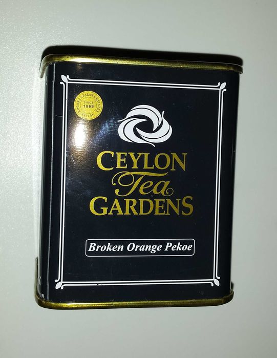 Жестяная коробка для пищевого и непищевого хранения для 100 грамм