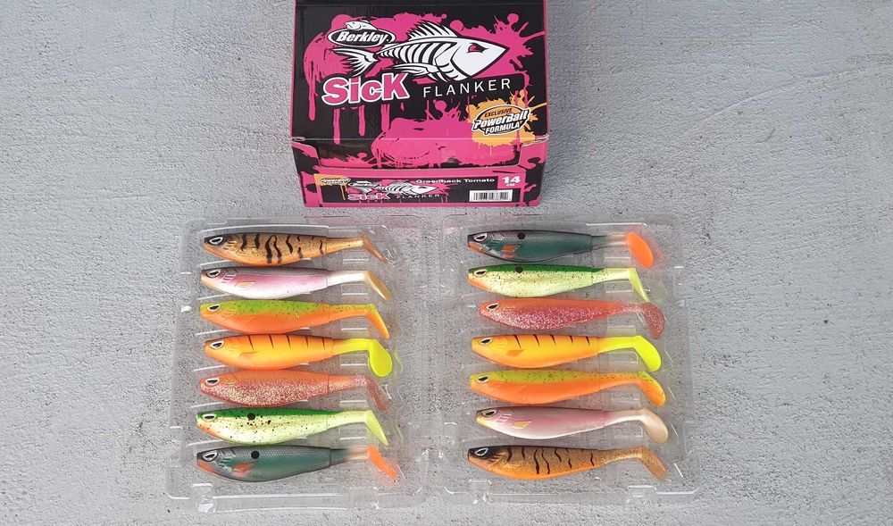 Guma Berkley SICK Flanker 14cm - Zestaw 14 sztuk / Okazja