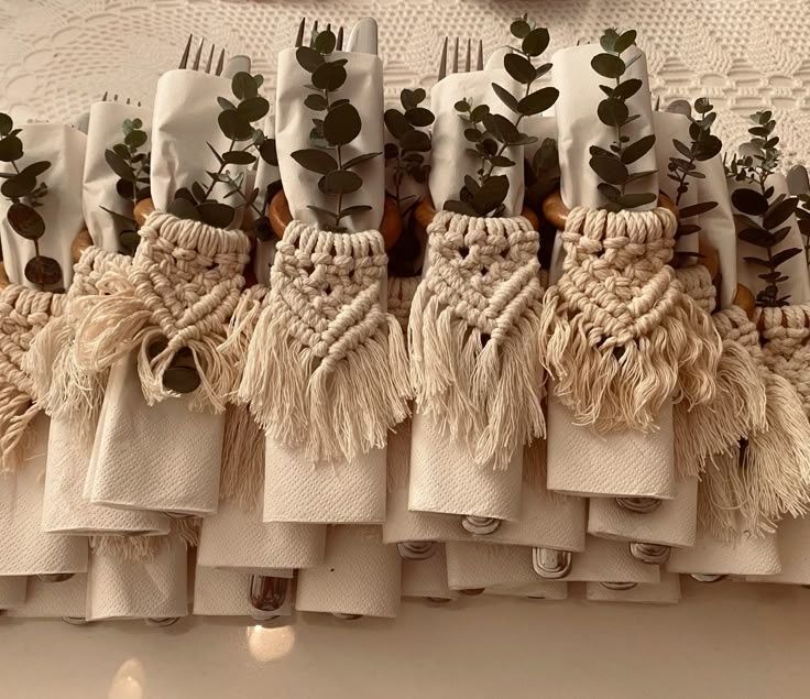 Boho ozdoby ślub wesele