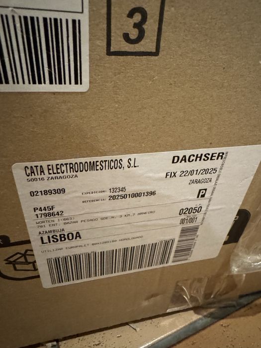 Exaustor novo (na caixa)