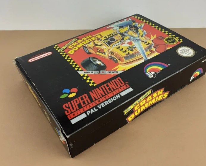 Theo incredible Crash dummies super nintendo