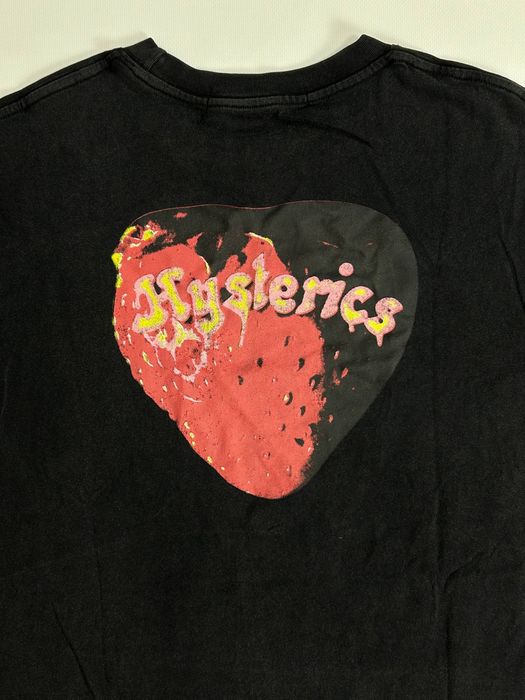 Hysteric Glamour футболка чорна червня хістерік гламур тішка t-shirt S M L XL