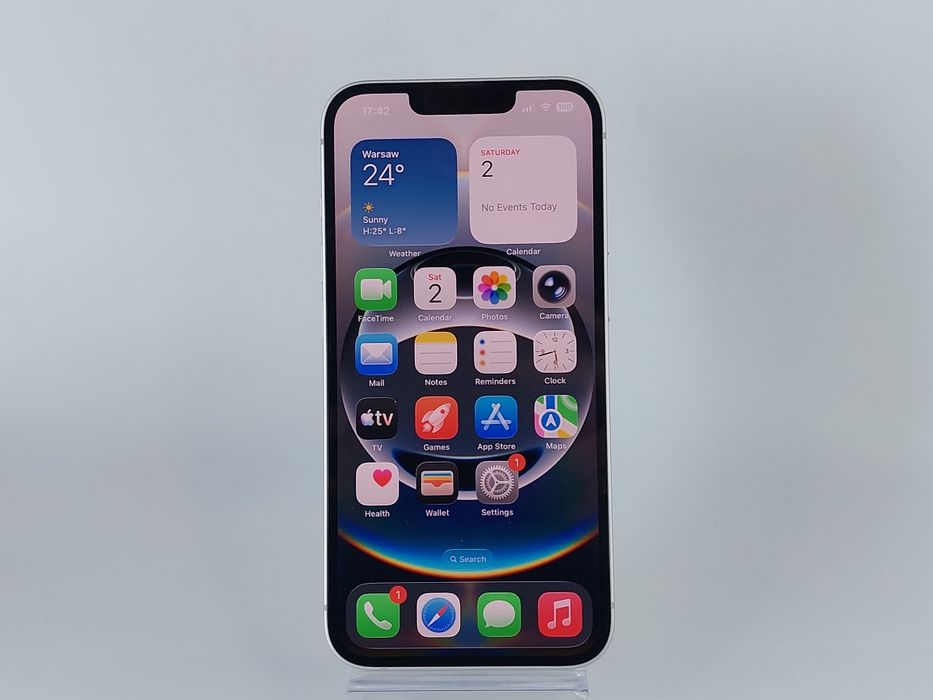 iPhone 16e 128 GB 100% Biały — Idealny